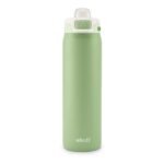 Ello Pop and Fill 32oz Stainless Steel Water Bottle Sorbet Pink: Vacuum-Insulated, Leakproof, Twist-Off & Flip-Top Lid - Image 8