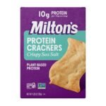 Milton's Craft Bakes Protein Crackers Crispy Sea Salt - 4.25 oz