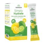 Swanson Simply Hydrate Electrolyte Mix - Sugar-Free Lemon-Lime Flavor - 30 Packets