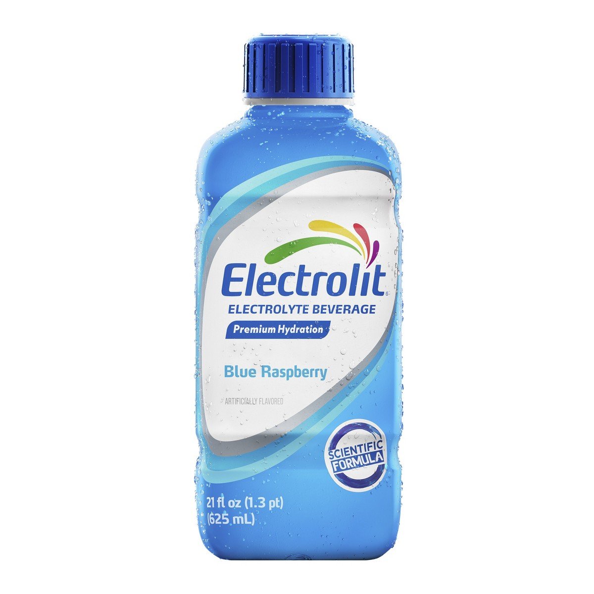 GUEST_2b1a92a9-7bb0-4df1-90cd-83f47968af13.jpg Electrolit Blue Raspberry Electrolyte Hydration Beverage - 21 fl oz Bottle: Gluten-Free, Non-Caffeinated - Image 1