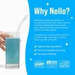 Nello Supercalm Calming Drink Mix Supplement Powder - Blue Coconut - 10ct - Image 6