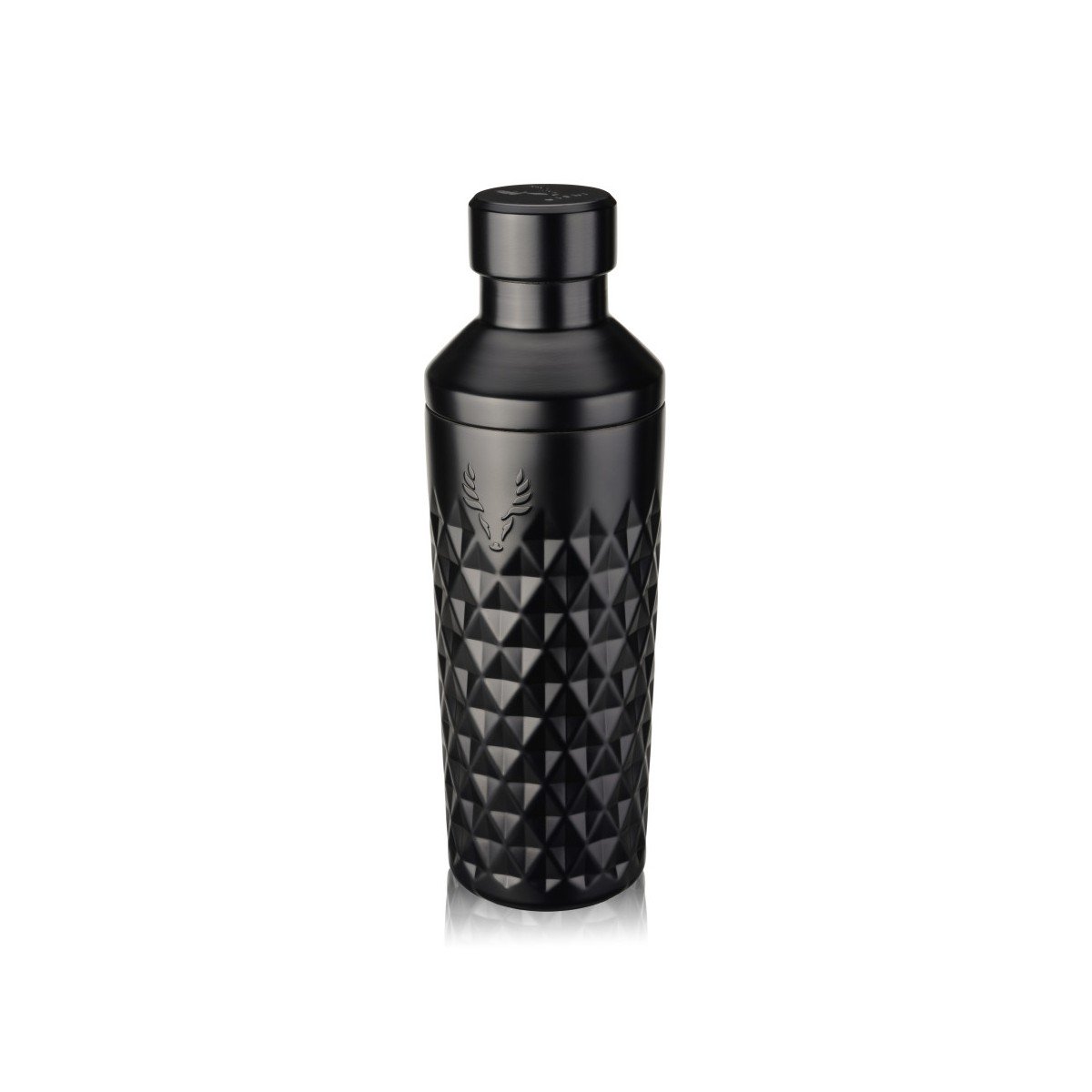 GUEST_2bc256c5-dbbc-4b2c-b374-b43e5c196466.jpg Viski Paragon Stainless Steel Cocktail Shaker with Built-in Strainer and Measuring Cap for Espresso Martini, Margarita, Home Bar Gifts, 23oz, Black - Image 1