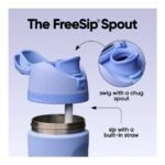 Owala 24 fl oz Stainless Steel FreeSip Water Bottle - Out of the Blue - Image 2