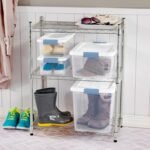 Sterilite 24-Pack 6 Quart Latching Storage Boxes with Lids, Clear Stackable Plastic Storage Bins for Home, Closet, Office & Dorm Organization - Image 4