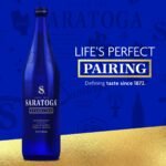 Saratoga Spring Water, Sparkling - 28Oz Single, Glass Bottle - Image 3