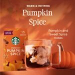 Starbucks Pumpkin Spice Light Roast Ground Coffee - 11oz: Arabica Beans, No Added Sugar - Image 4