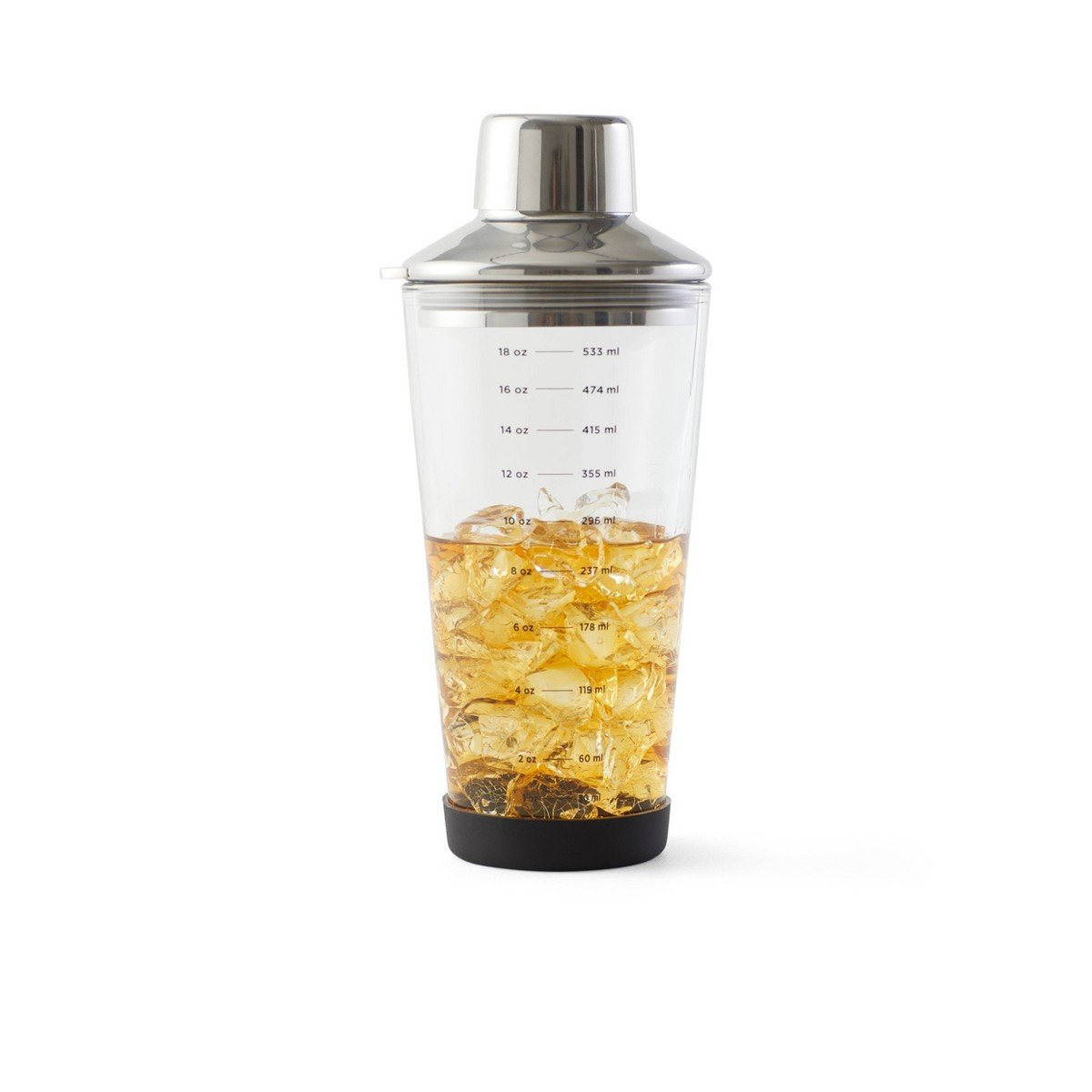 GUEST_2cd60033-9b81-450e-a4a4-c09c96e20aa7.jpg Houdini 18oz Glass Cocktail Shaker: Clear, Nonslip Base, Dishwasher-Safe, 9" Height, 18oz Capacity - Image 1