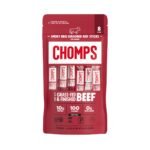 Chomps Snack Sticks Smoky BBQ Beef Meat Sticks - 9.2oz/8ct: 10g Protein