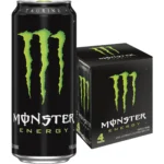 Monster Energy, Original - 4pk/16 fl oz Cans: Caffeinated, No Artificial Colors, Low Sodium