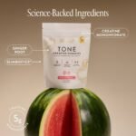 Arrae Tone Creatine & Body Composition Dietary Supplement Gummies - Sour Watermelon - 60ct - Image 5