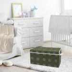 Sweet Jojo Designs Boy or Girl Gender Neutral Unisex Fabric Storage Toy Bin Jungle Animals Green and White - Image 3