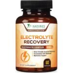 Daily Electrolyte Replenisher Tablets, 9 Essential Electrolytes & Minerals Hydration Supplement, Salt Tablet - 60 Tablets By Nature's Nutrition
