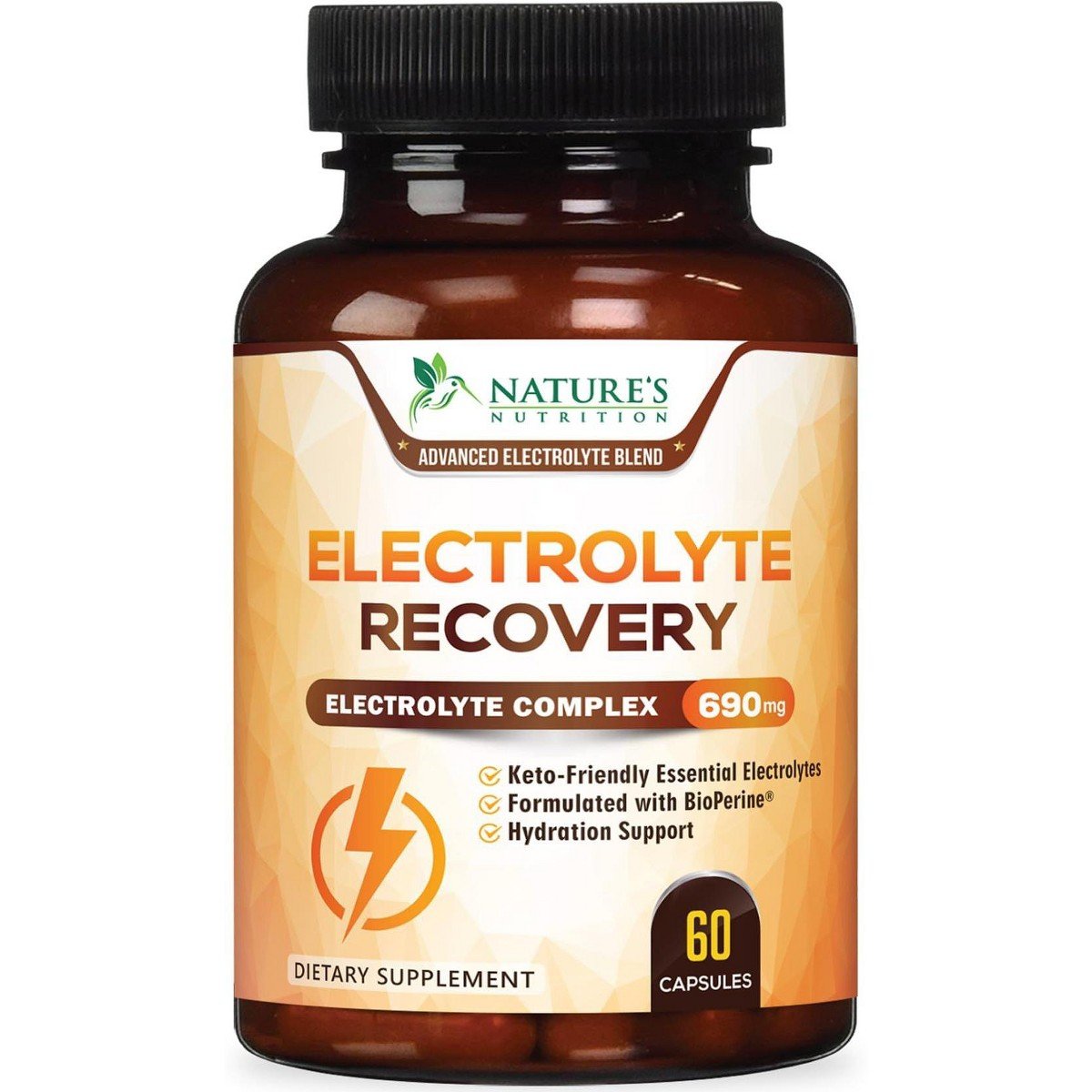GUEST_2f5d0b4e-13d0-443f-816f-f681c90e616e.jpg Daily Electrolyte Replenisher Tablets, 9 Essential Electrolytes & Minerals Hydration Supplement, Salt Tablet - 60 Tablets By Nature's Nutrition - Image 1