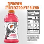 Gatorade G ZERO Berry Sports Drink - 28 fl oz Bottle: Low Calorie, Non-Caffeinated - Image 3
