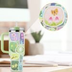 Unique Bargains Waterproof Stickers for Valentine's Day Surprise Laptop Water Bottle Scrapbook Multicolor 50 Pcs Spring Fresh - Image 4