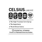 CELSIUS Fizz Free Dragonfruit Lime - 12 fl oz: Caffeinated - Image 4