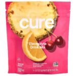 Cure Hydration Electrolyte Drink Mix, Tropical Punch, 14 Packets, 0.27 oz (7.6 g) Each - Image 4