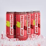 Protein Pop Cherry Lime Flavoured Water - 4pk/12 fl oz - Image 3