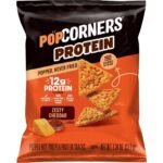 Popcorners Zesty Cheddar Protein Chips - 5.36oz/4ct - Image 3