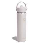 Hydro Flask 24 fl oz Stainless Steel Wide Mouth Flex Straw Water Bottle - Ivory - Image 2