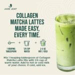 Jade Leaf Matcha Unsweetened Collagen Matcha Latte Mix - 5.3oz: Caffeinated - Image 4
