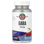 KAL GABA, Cherry, 25 mg , 120 Micro Tablets