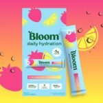 BLOOM NUTRITION Daily Hydration Electrolyte Stick Packs - Strawberry Lemonade - 8ct - Image 3