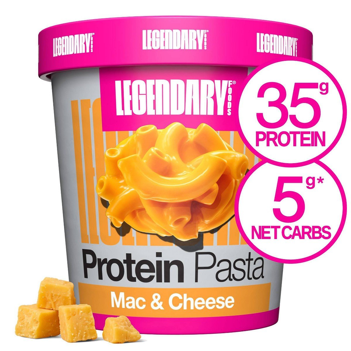 GUEST_337ef7ab-c6ee-4f07-98ca-c6c1e53e862a.jpg Legendary Foods Mac & Cheese Protein Pasta - 2.2oz - Image 1