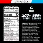 Prime Dripsicle Energy Drink - 16 fl oz: Caffeinated, Tropical Punch - Image 5