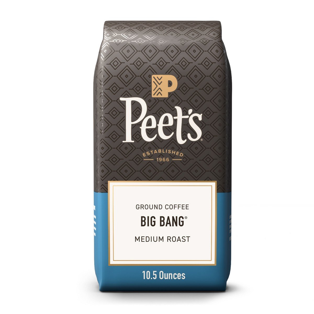 GUEST_33e8f74f-1025-44dd-9f99-d00e173bb7a0.jpg Peet's Coffee Big Bang Medium Roast Ground Coffee - 10.5oz: Arabica Beans, Citrus & Milk Chocolate - Image 1