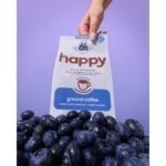 Happy Blueberry Flavored Medium Roast Ground Coffee - 12oz: Arabica Beans, Colombian Variety - Image 4