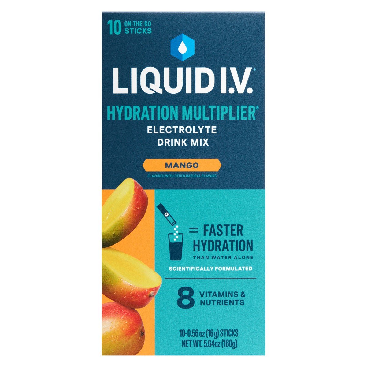 GUEST_34e59ea5-8122-407e-86f3-1dd06685b6ec.jpg Liquid I.V. Hydration Multiplier Electrolyte Drink Mix Powder - Mango - 5.6oz/10ct - Image 1
