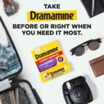 Dramamine All Day Less Drowsy Motion Sickness Relief Tablets for Nausea, Dizziness & Vomiting - 16ct - Image 3