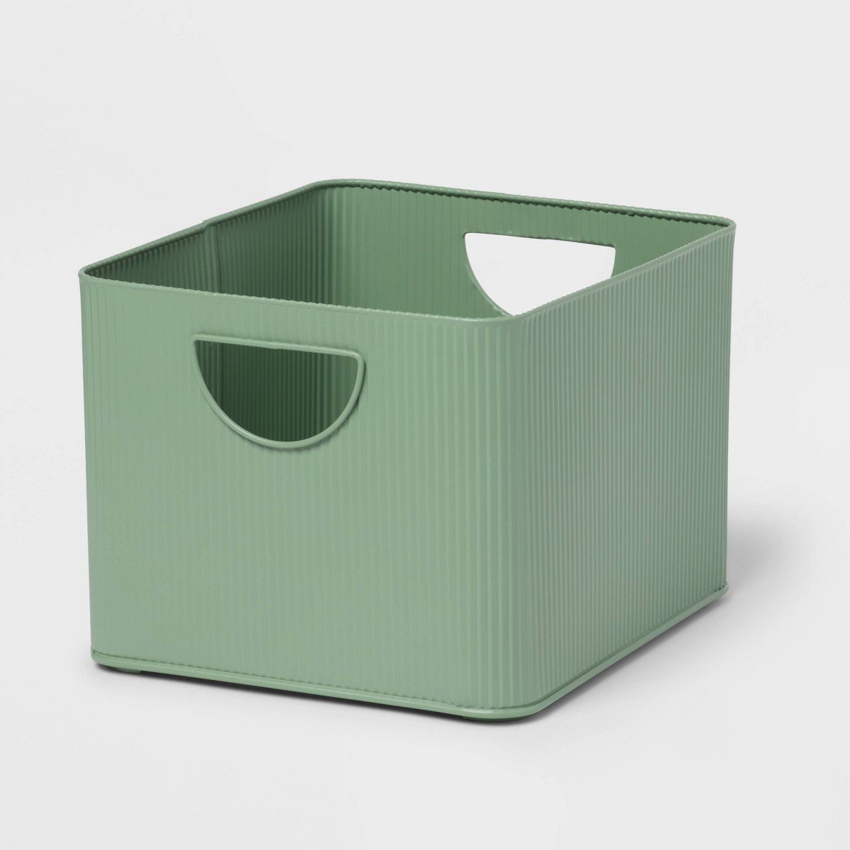 GUEST_3652f8e8-1194-4fe2-8320-a199906ea13a.jpg Metal Bin Small Green - Brightroomâ„¢ - Image 1