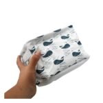 Unique Bargains Fabric Whale Pattern Storage Box Container 1 Pc - Image 3