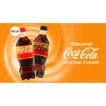 Coca-Cola Orange Cream Soda - 20 fl oz Bottle: Caffeinated - Image 2
