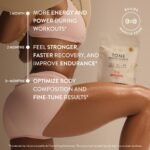 Arrae Tone Creatine & Body Composition Dietary Supplement Gummies - Sour Watermelon - 60ct - Image 3