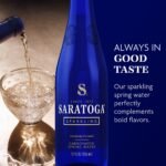 Saratoga Sparkling Spring Water Bottles - 12 Pack/12 Oz Glass Bottles - Image 2