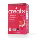 Create Wellness Creatine + Electrolytes Mix Monohydrate Stick Packs NSF Certified for Sport - Watermelon - 12ct
