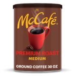 McCafe Premium Roast Ground Coffee - Medium Roast - 30oz: Arabica Beans, Mocha Flavor
