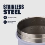 BlenderBottle 25oz Stainless Steel Strada Water Bottle - Blue - Image 3