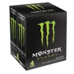 Monster Energy, Original - 4pk/16 fl oz Cans: Caffeinated, No Artificial Colors, Low Sodium - Image 6