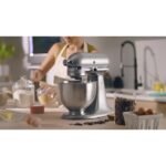 KitchenAid Classic Series 4.5qt Tilt-Head Stand Mixer - K45SSOB - Onyx Black: 10 Speeds, Metal, Dishwasher-Safe Parts - Image 2