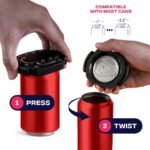 Trending Now Stainless Steel Bottle & Can Opener, Multi-Purpose Kitchen Bar Lid Remover Tool, 2-Pack - Image 3