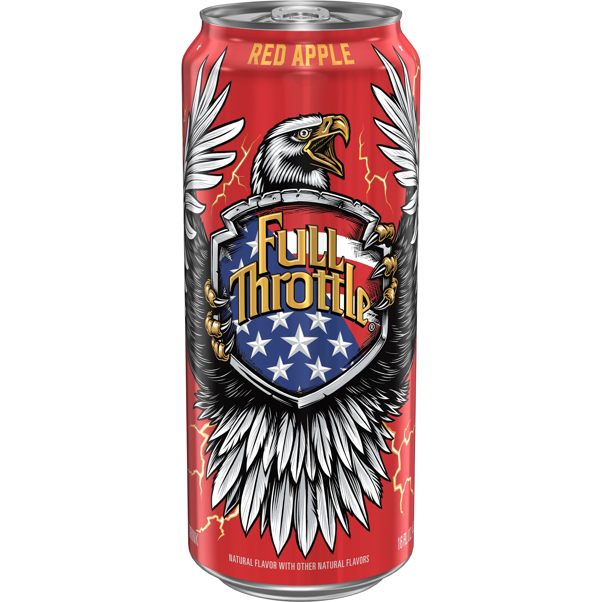 GUEST_3acd8c06-b605-45ea-8e90-050da85a92dc Full Throttle Red Apple Single - 16 fl oz: Caffeinated, Low Sodium, No Artificial Colors - Image 1
