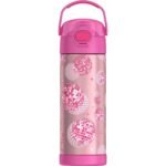 Thermos 16oz Stainless Steel FUNtainer Water Bottle with Bail Handle - Pink Disco