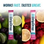 DripDrop Zero Sugar Plus Target Exclusive Variety Dietary Supplement Powder - Cherry Limeade & Raspberry Lemonade - 16ct - Image 5
