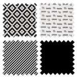 Bacati - Love Black/white Storage Caddy - Image 5