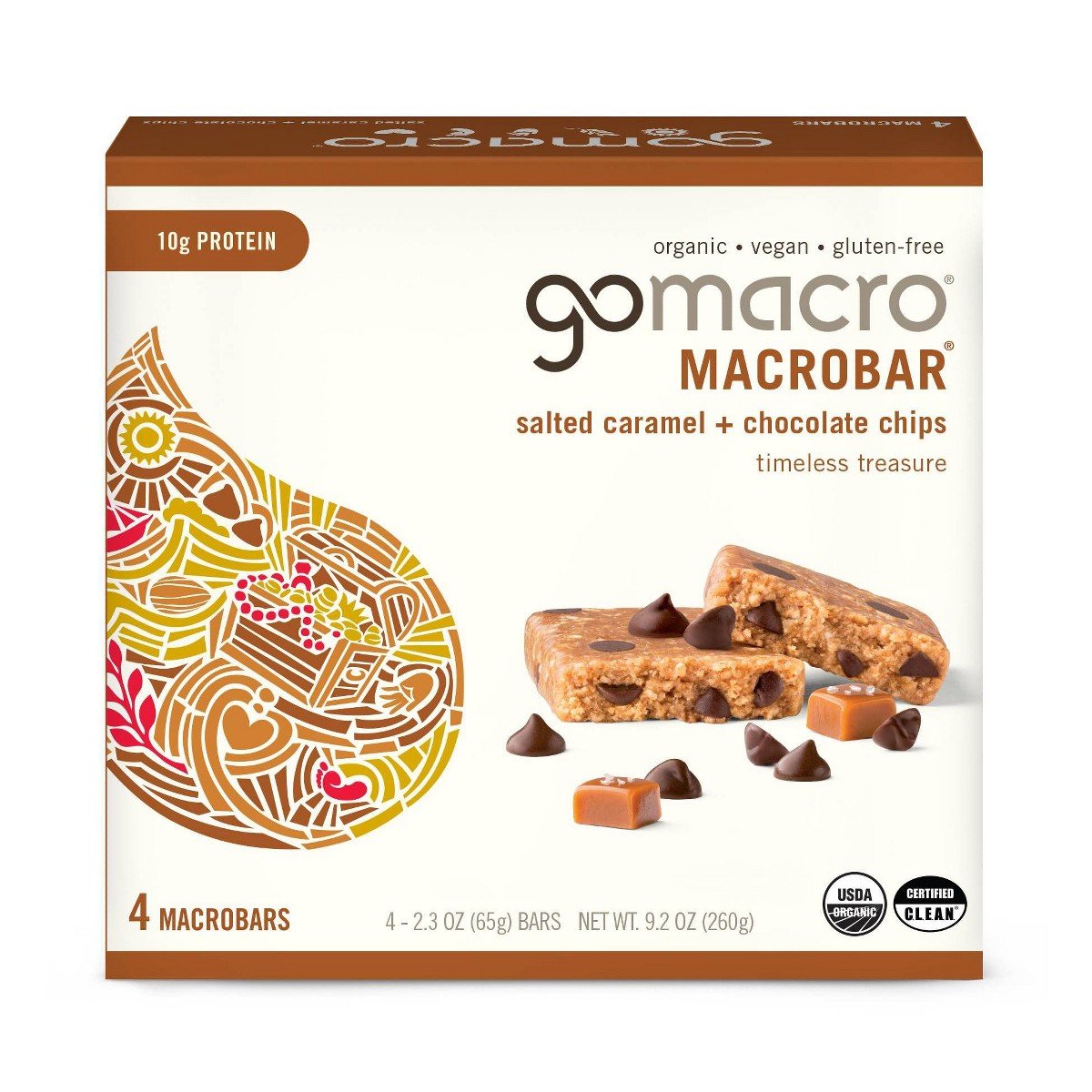 GUEST_3c7ffa79-9630-43d9-ab48-5377e4046afd.jpg GoMacro Salted Caramel Chocolate Chips MacroBar - 4ct/9.2oz - Image 1