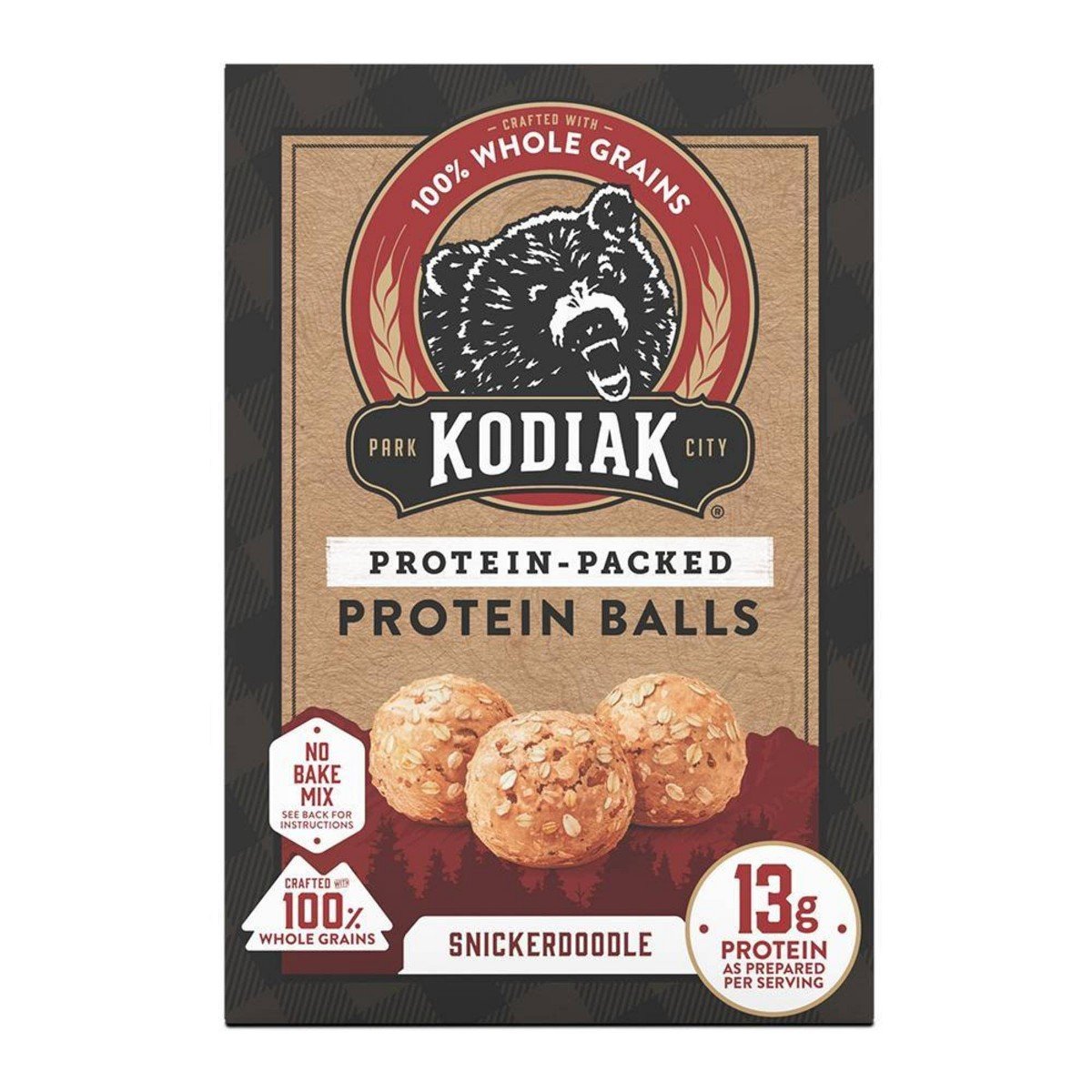 GUEST_3c959012-9fa4-4cc8-bf0d-152cda270883.jpg Kodiak Cakes Protein-Packed Snickerdoodle No-Bake Protein Balls Mix - 12.7oz - Image 1